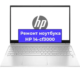 Чистка от пыли и замена термопасты на ноутбуке HP 14-cf3000 в Москве